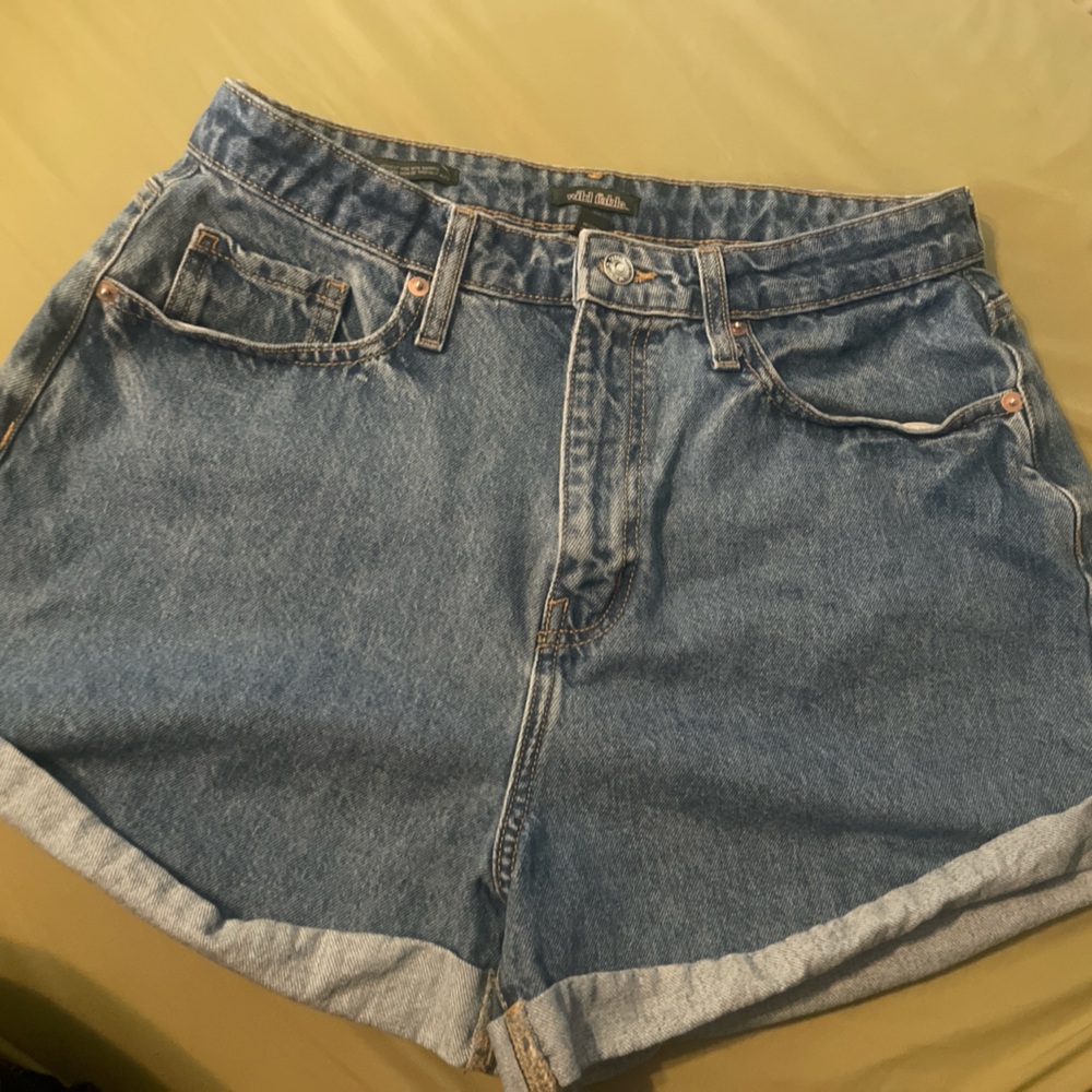 Wild Fable Light Blue Denim Shorts